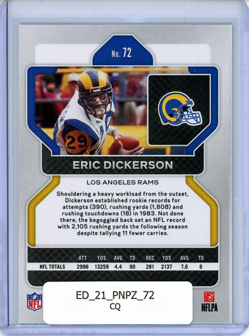 Eric Dickerson 2021 Prizm #72 (CQ)