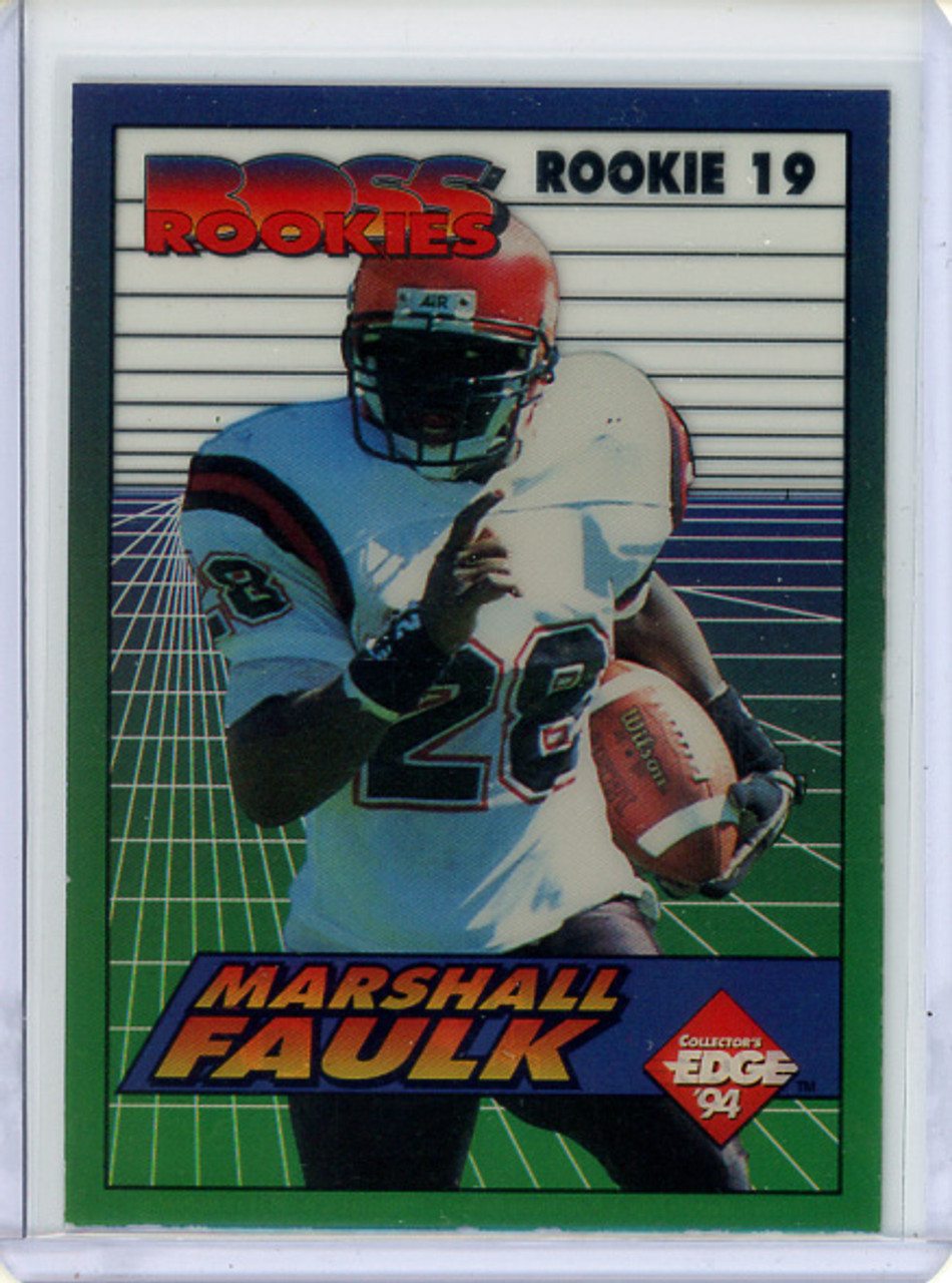 Marshall Faulk 1994 Collector's Edge, Boss Rookies #19 (CQ)
