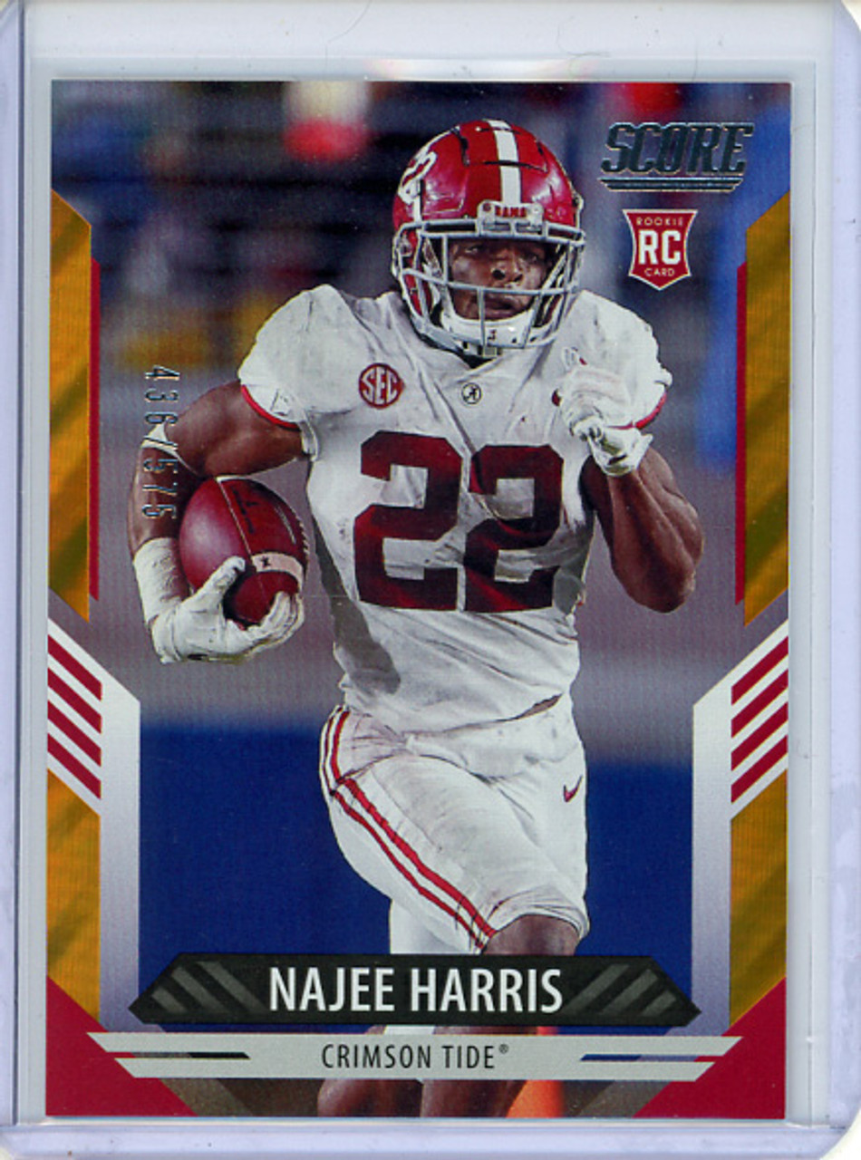 Najee Harris 2021 Score #309 Lava (#436/575) (CQ)