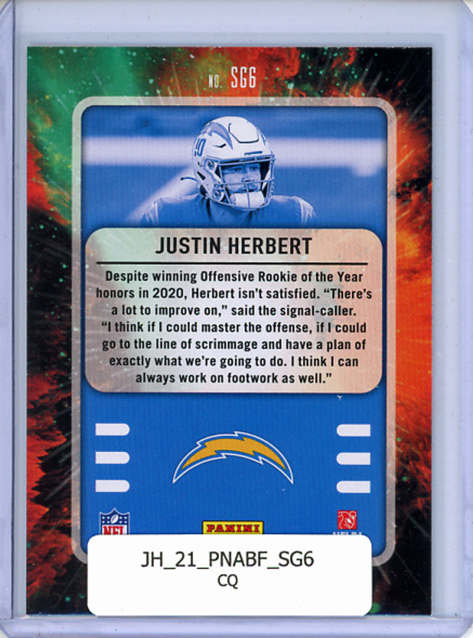 Justin Herbert 2021 Absolute, Star Gazing #SG6 (CQ)