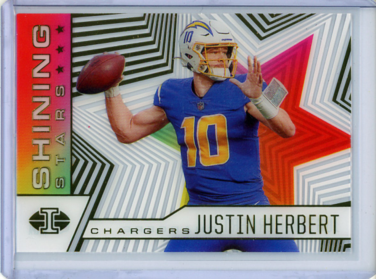 Justin Herbert 2021 Illusions, Shining Stars #SS-8 (CQ)