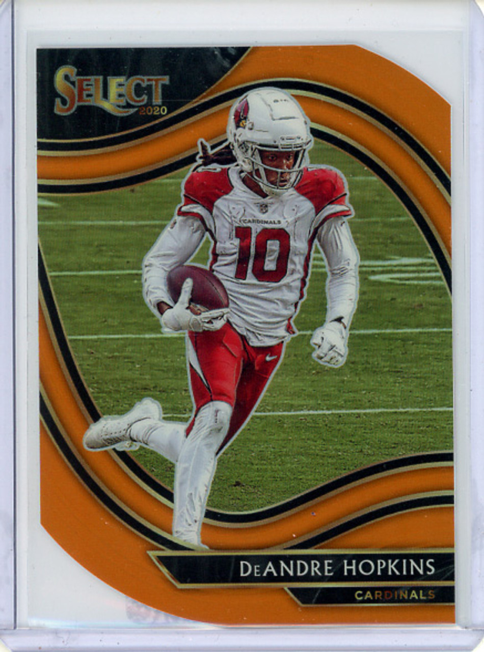 DeAndre Hopkins 2020 Select #323 Field Level Orange Die Cut (CQ)