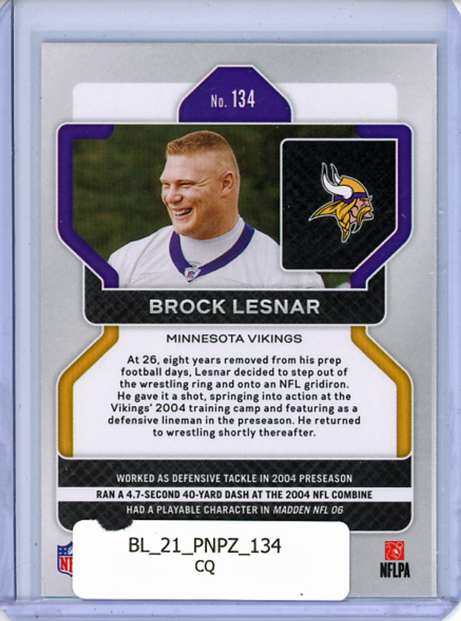 Brock Lesnar 2021 Prizm #134 (CQ)