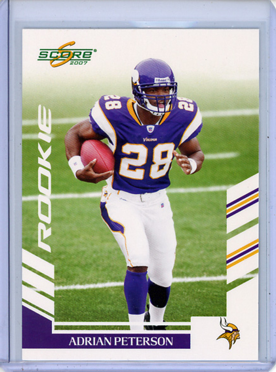 Adrian Peterson 2007 Score #341 (CQ)