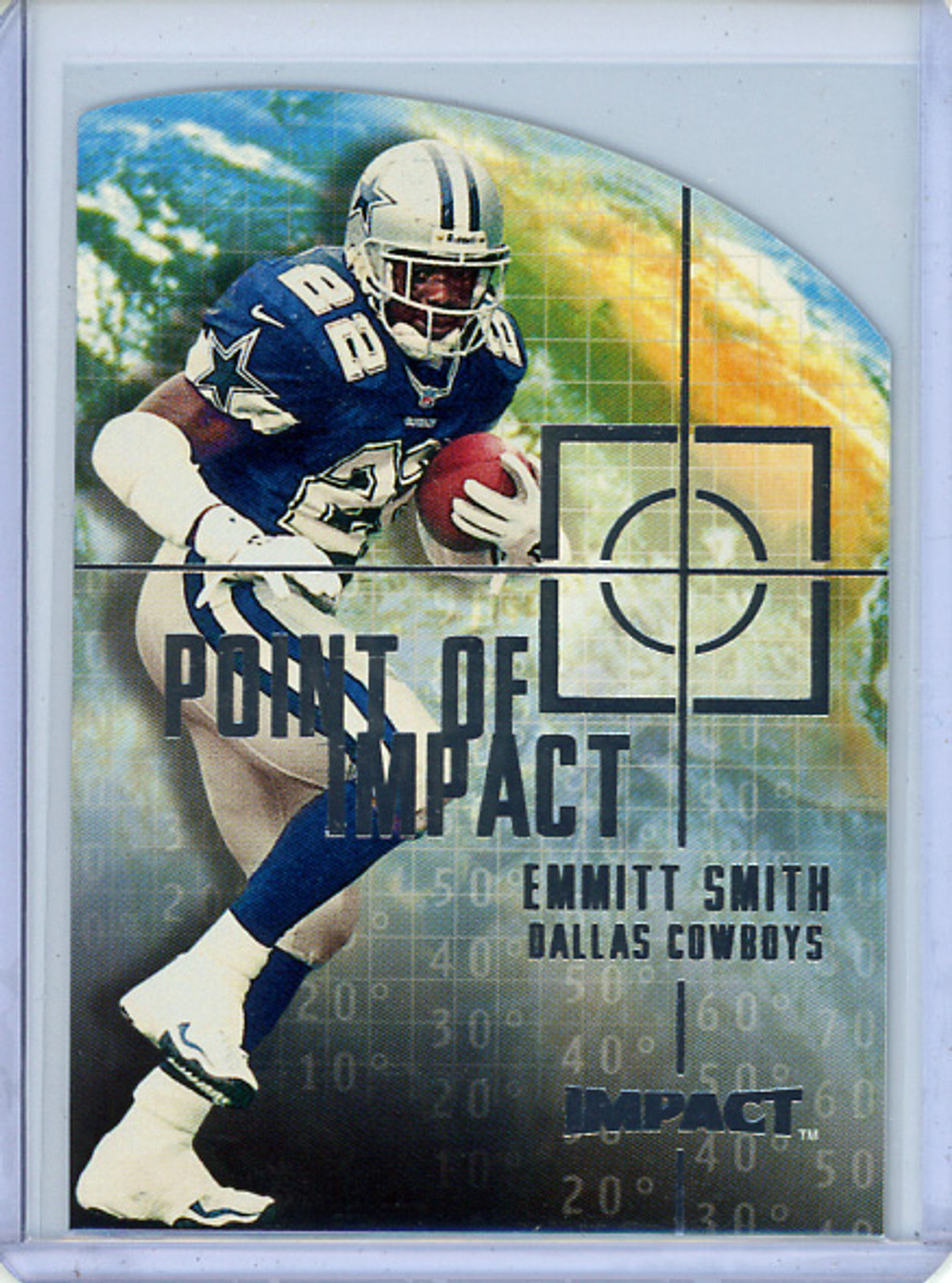 Emmitt Smith 2000 Skybox Impact, Point of Impact #PI-7 (CQ)