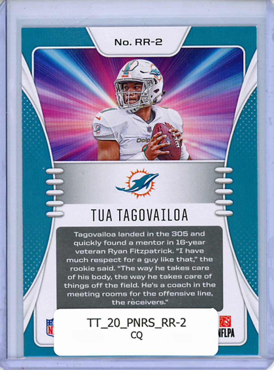 Tua Tagovailoa 2020 Rookies & Stars, Rookie Rush #RR-2 (CQ)