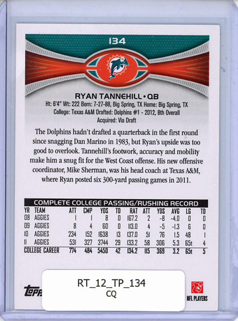 Ryan Tannehill 2012 Topps #134 (CQ)