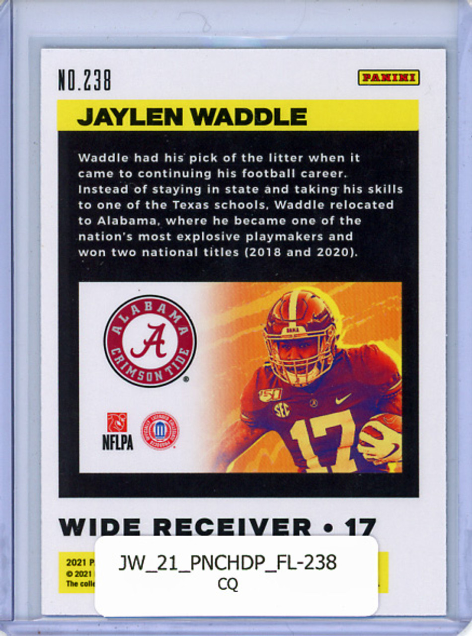 Jaylen Waddle 2021 Chronicles Draft Picks, Flux #238 (CQ)
