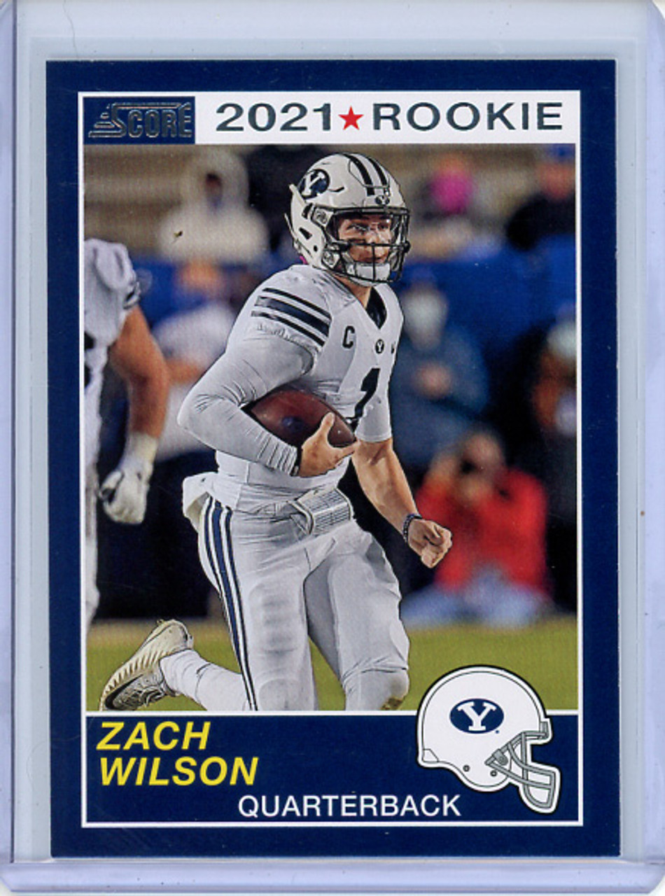 Zach Wilson 2021 Chronicles Draft Picks, Score #61 (CQ)