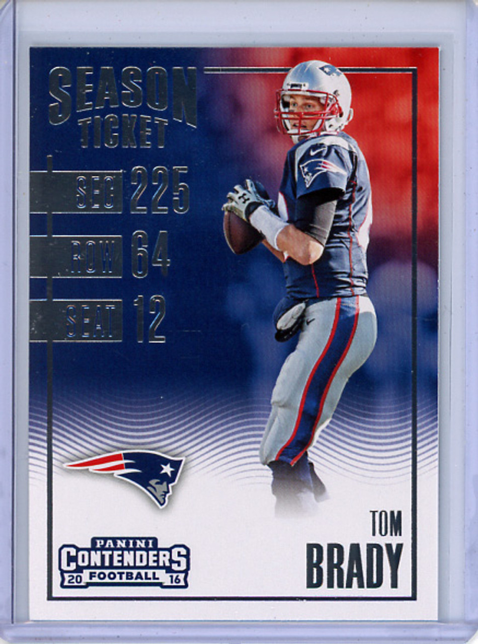 Tom Brady 2016 Contenders #58 (CQ)