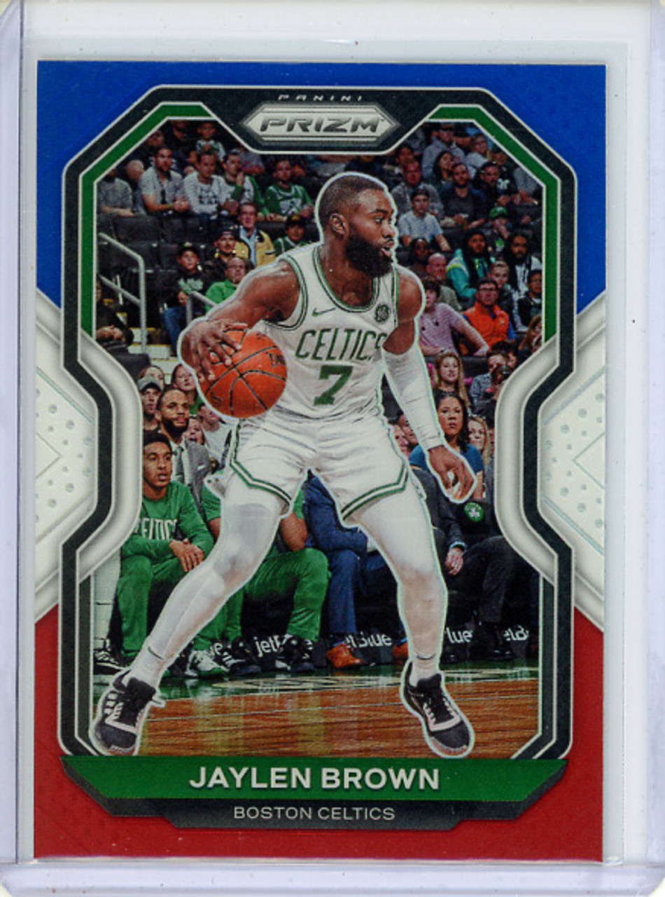 Jaylen Brown 2020-21 Prizm #189 Red White & Blue (CQ)