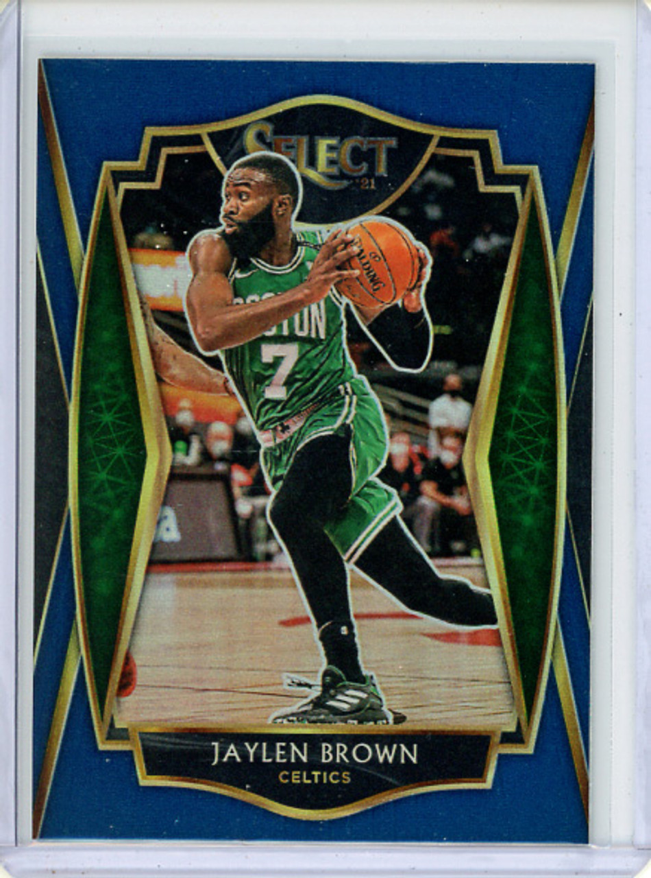 Jaylen Brown 2020-21 Select #164 Premier Level Blue (CQ)