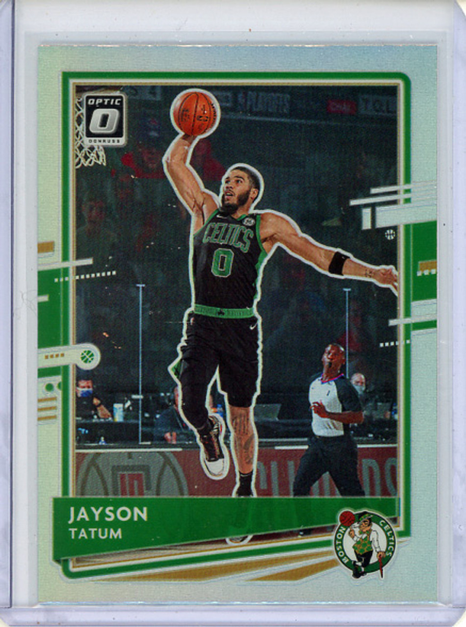 Jayson Tatum 2020-21 Donruss Optic #77 Holo (CQ)