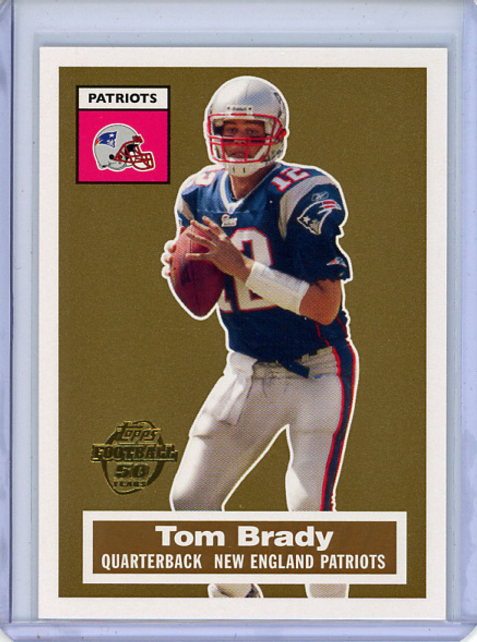 Tom Brady 2005 Topps, Turn Back the Clock #6 (CQ)