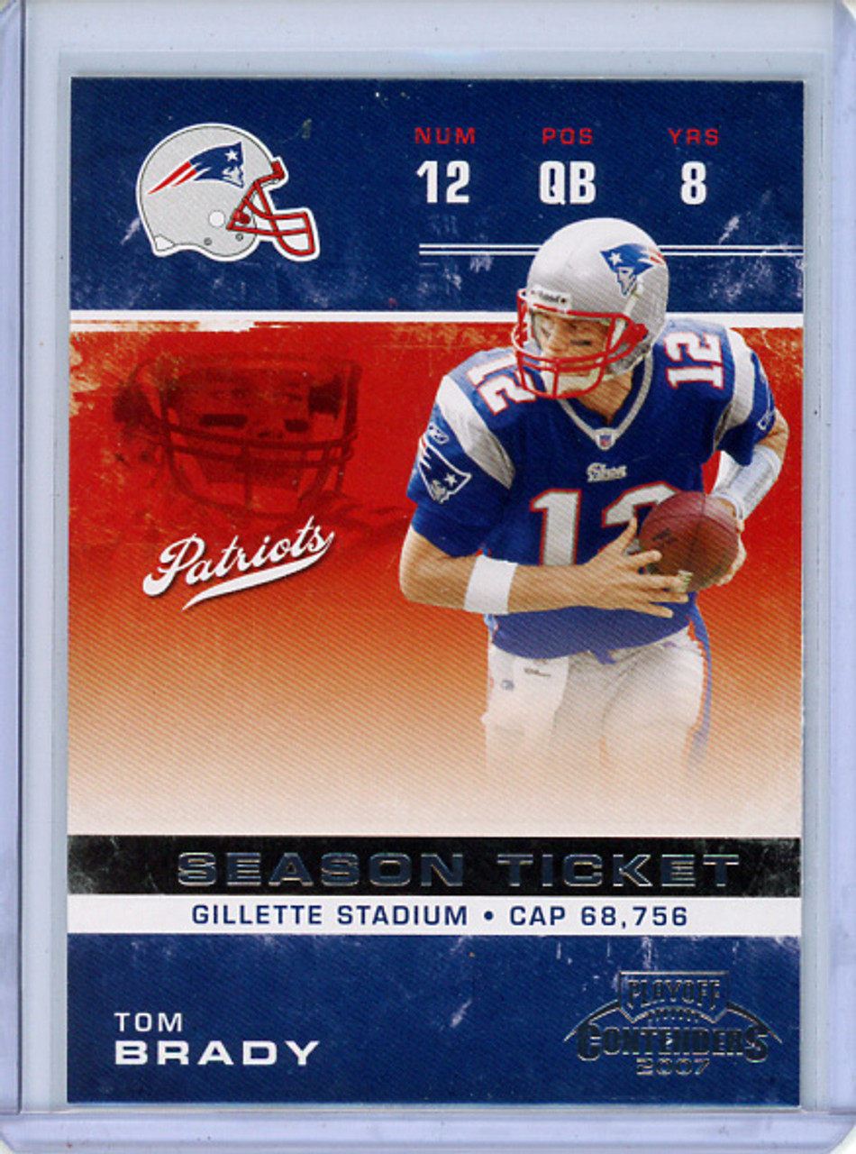 Tom Brady 2007 Playoff Contenders #59 (CQ)