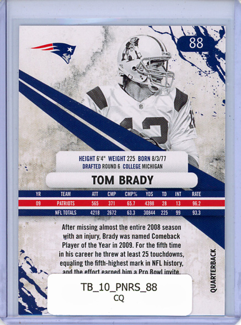 Tom Brady 2010 Rookies & Stars #88 (CQ)