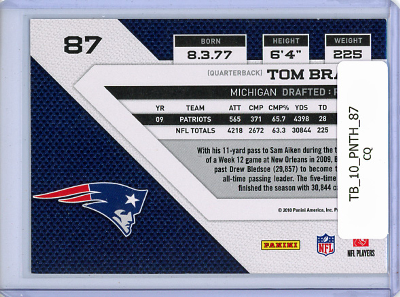 Tom Brady 2010 Threads #87 (CQ)