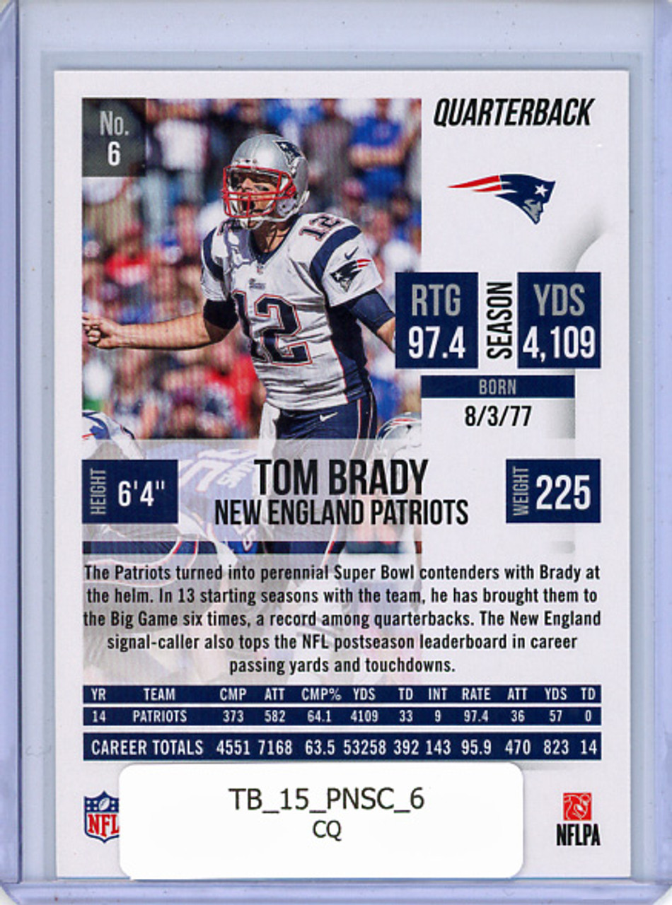 Tom Brady 2015 Score #6 (CQ)