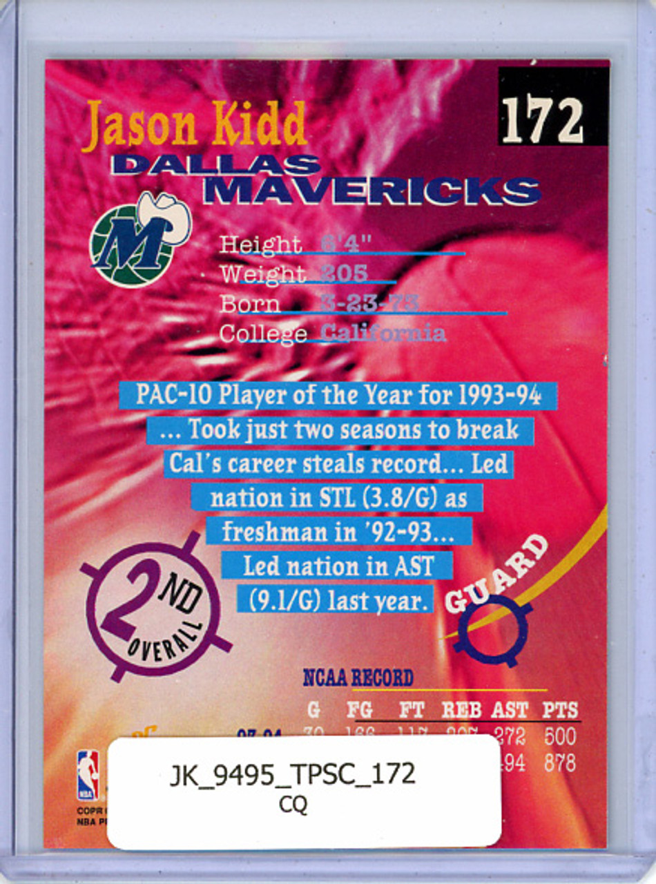 Jason Kidd 1994-95 Stadium Club #172 (CQ)