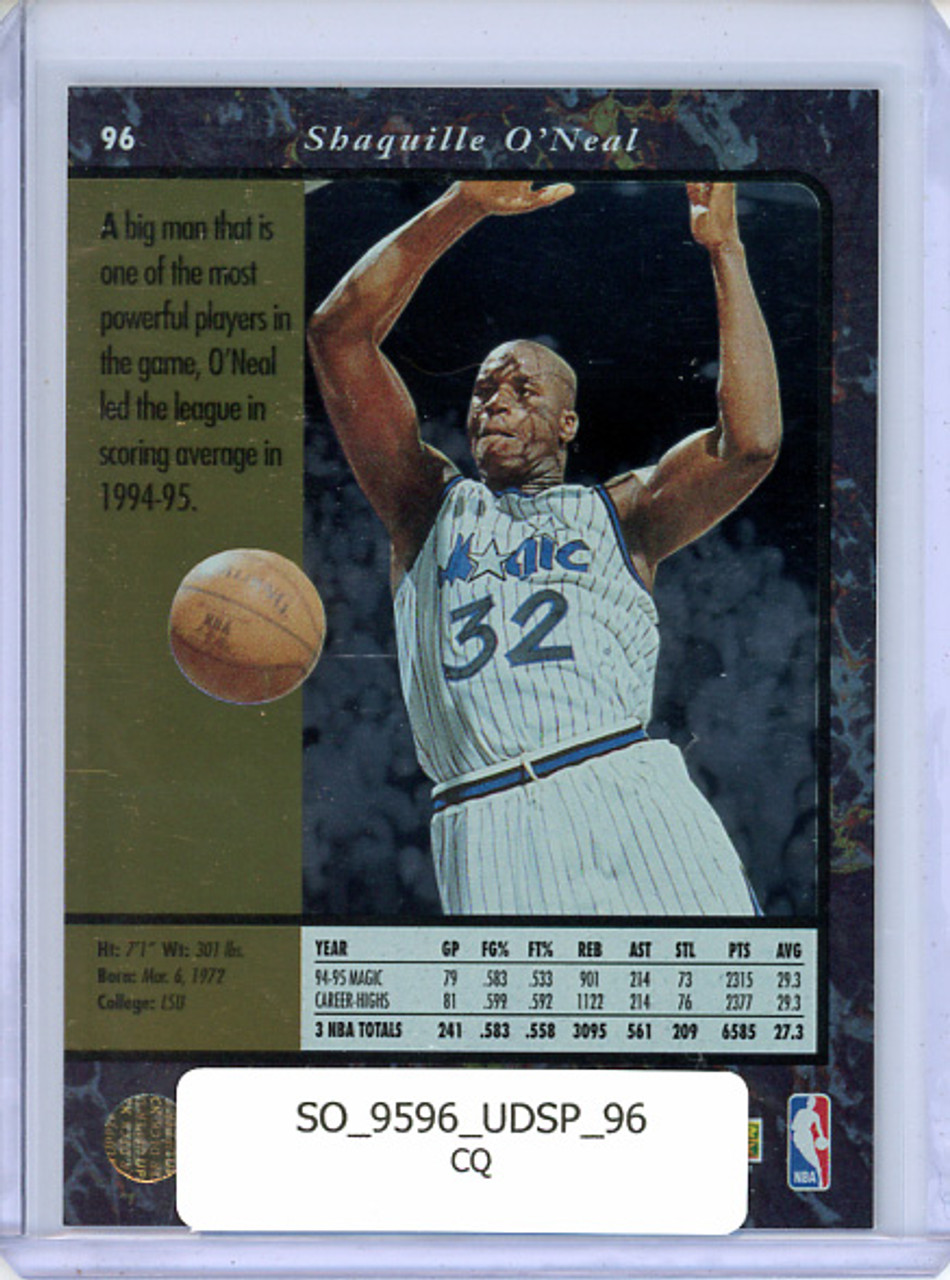 Shaquille O'Neal 1995-96 SP #96 (CQ)