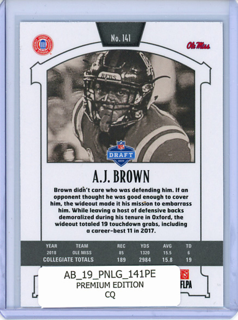 A.J. Brown 2019 Legacy #141 Premium Edition (CQ)