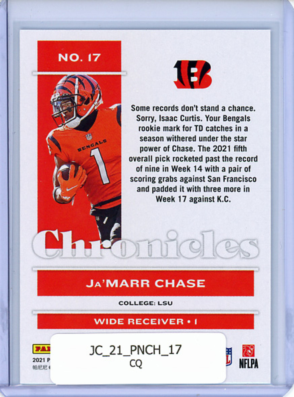 Ja'Marr Chase 2021 Chronicles #17 (CQ)