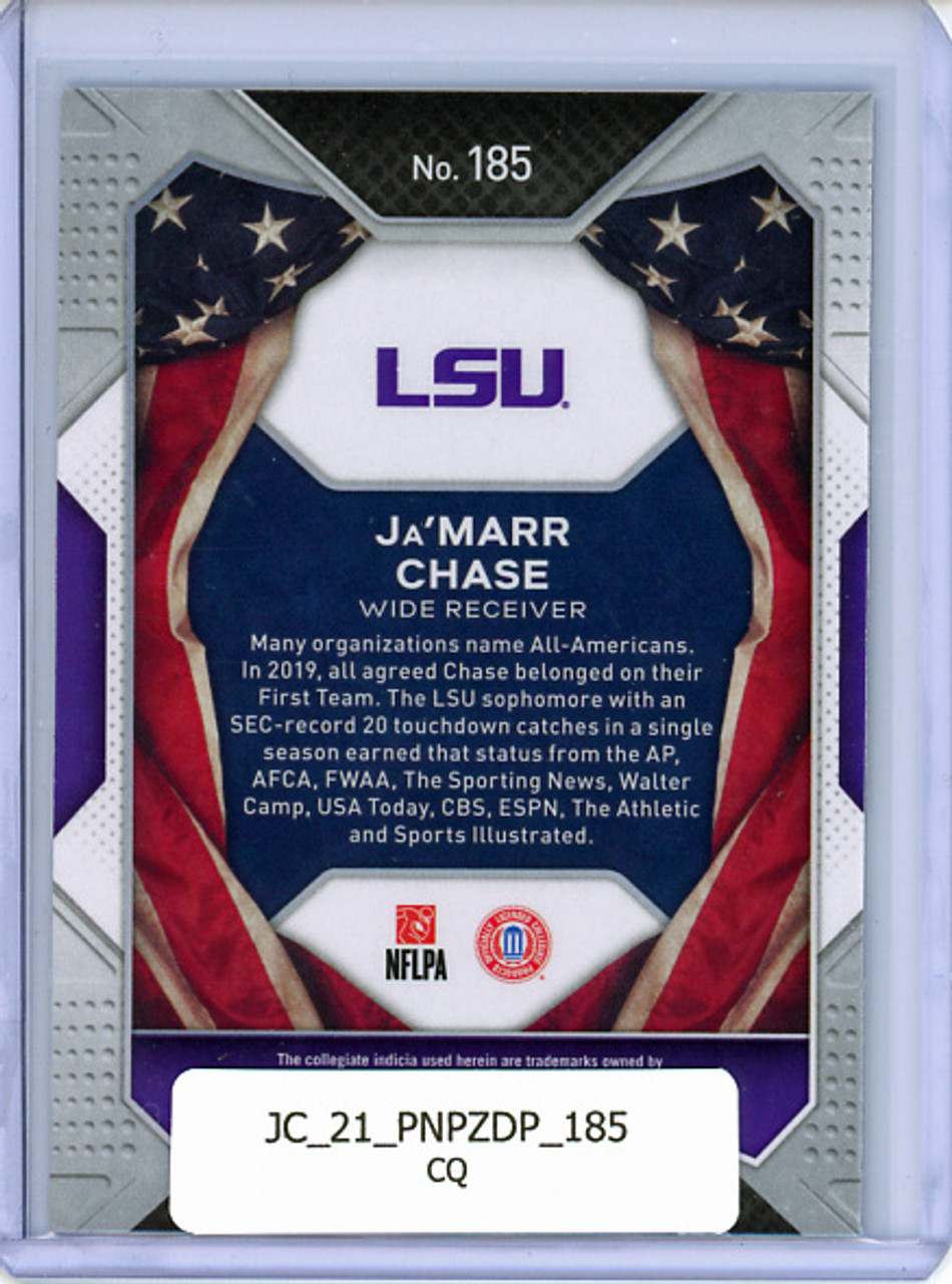 Ja'Marr Chase 2021 Prizm Draft Picks #185 All-Americans (CQ)