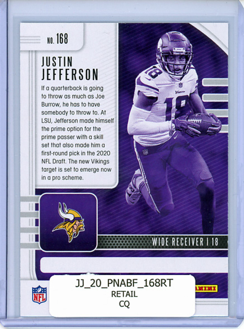 Justin Jefferson 2020 Absolute #168 Retail (CQ)