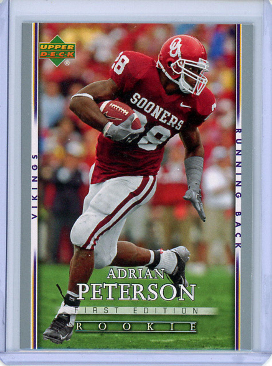 Adrian Peterson 2007 Upper Deck First Edition #104 (CQ)