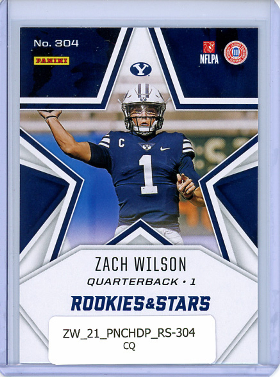 Zach Wilson 2021 Chronicles Draft Picks, Rookies & Stars #304 (CQ)