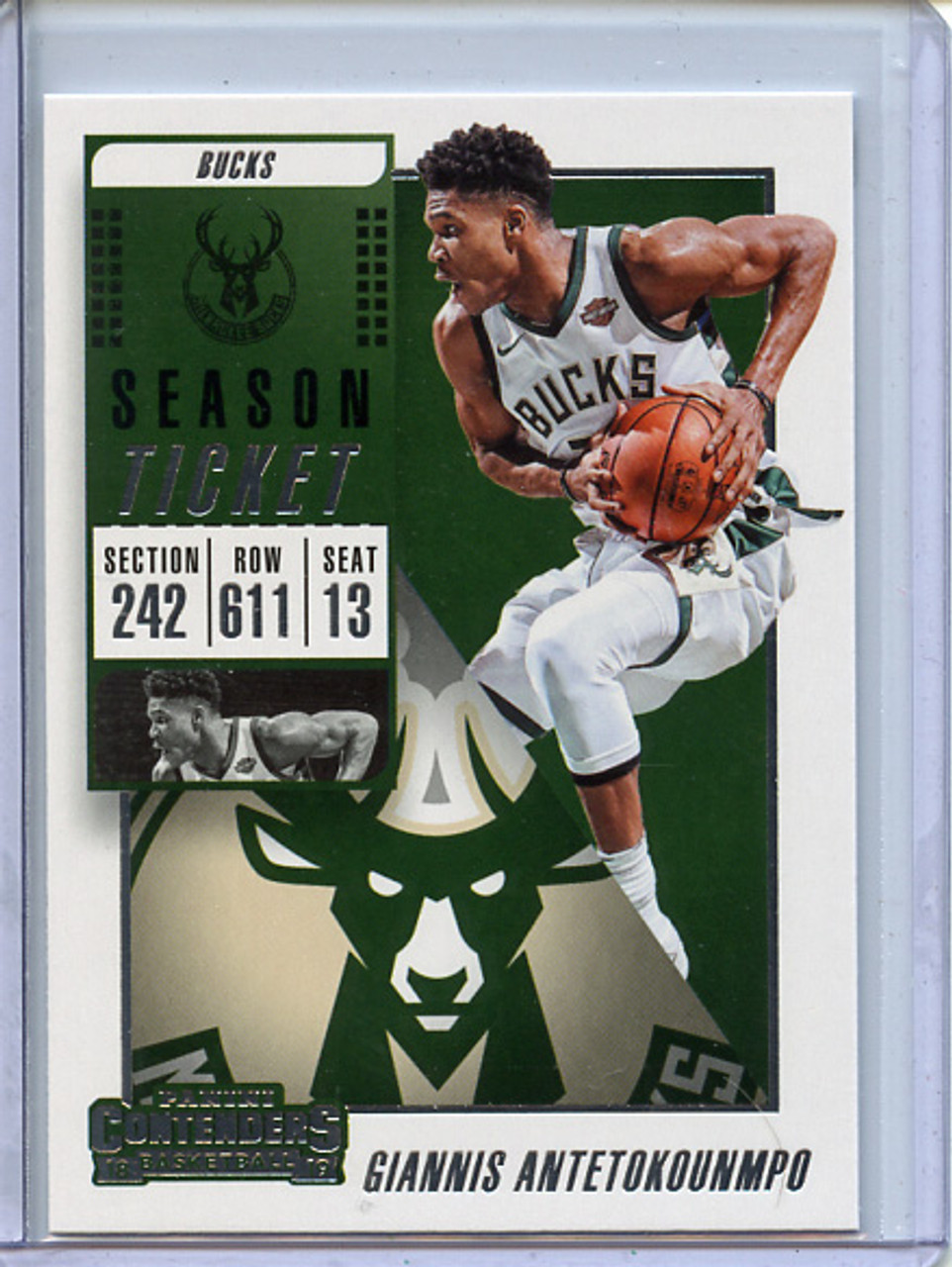 Giannis Antetokounmpo 2018-19 Contenders #11