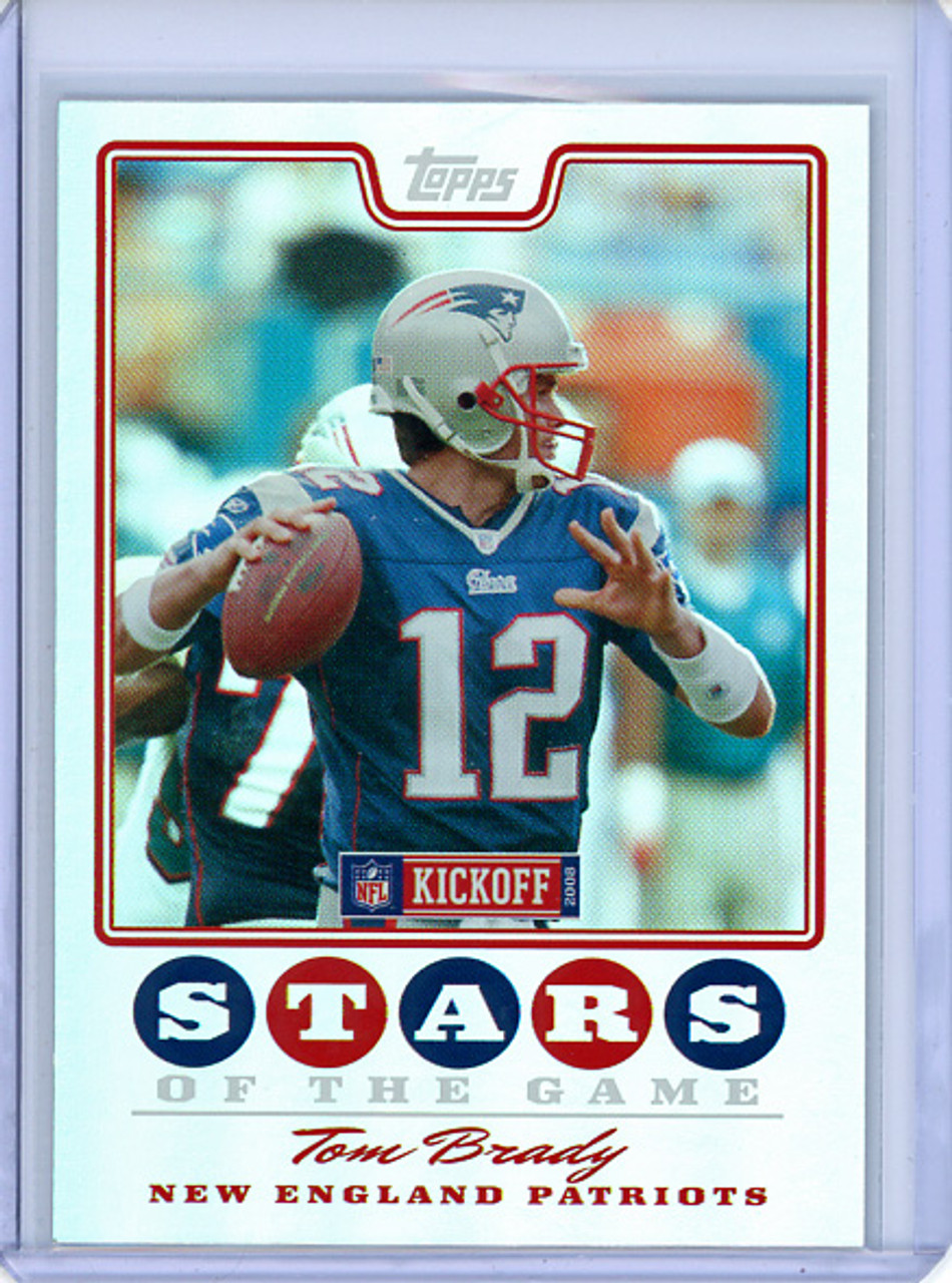 Tom Brady 2008 Topps Kickoff, Stars of the Game #SG-TB (CQ)