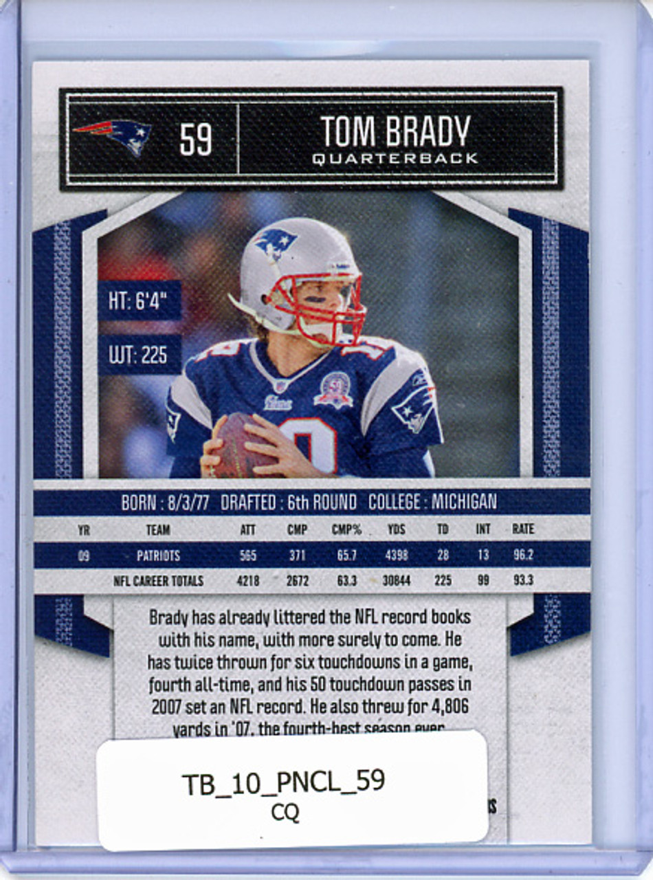 Tom Brady 2010 Classics #59 (CQ)