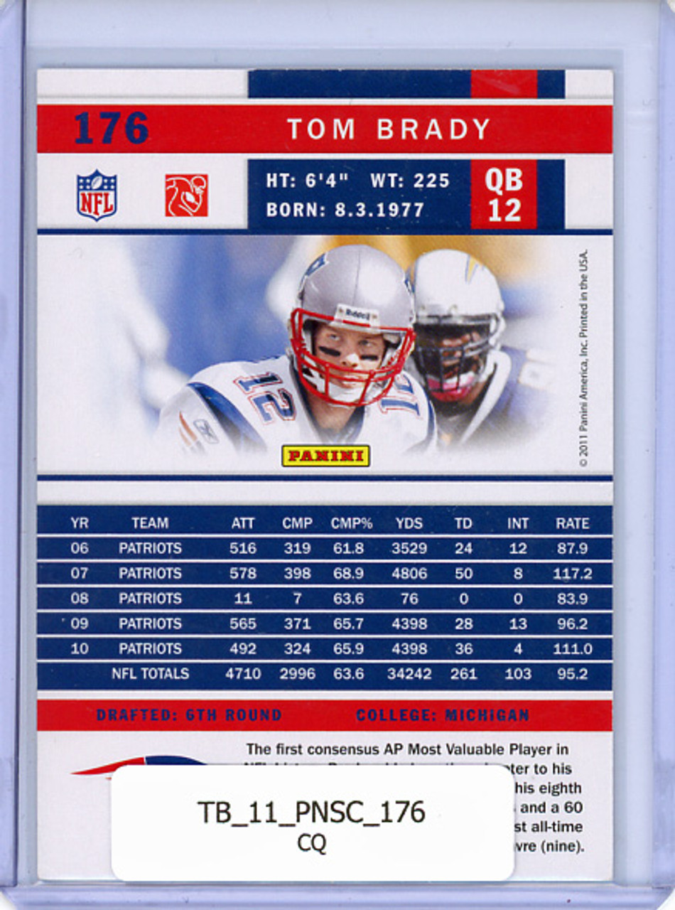 Tom Brady 2011 Score #176 (CQ)