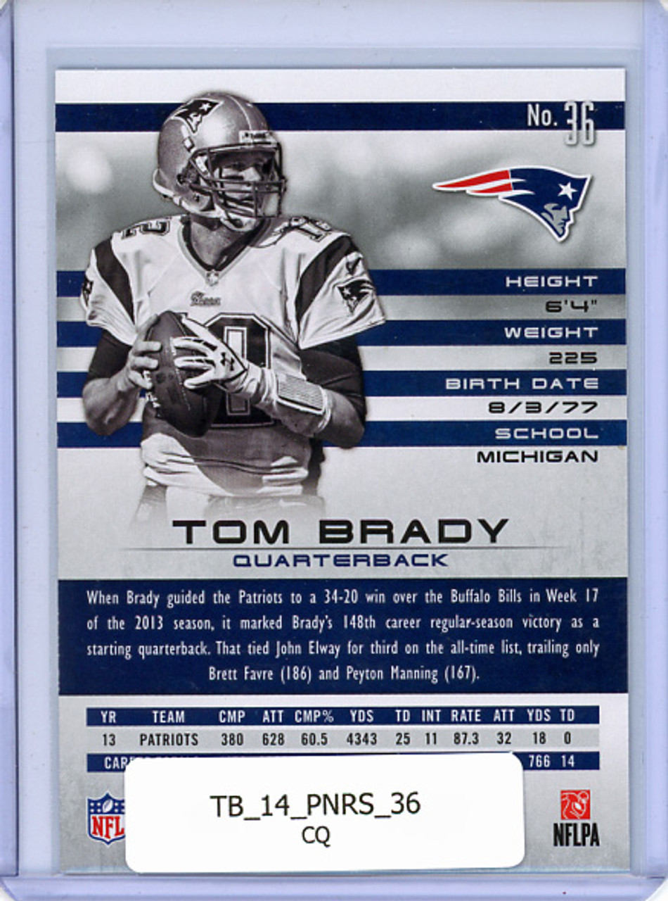 Tom Brady 2014 Rookies & Stars #36 (CQ)
