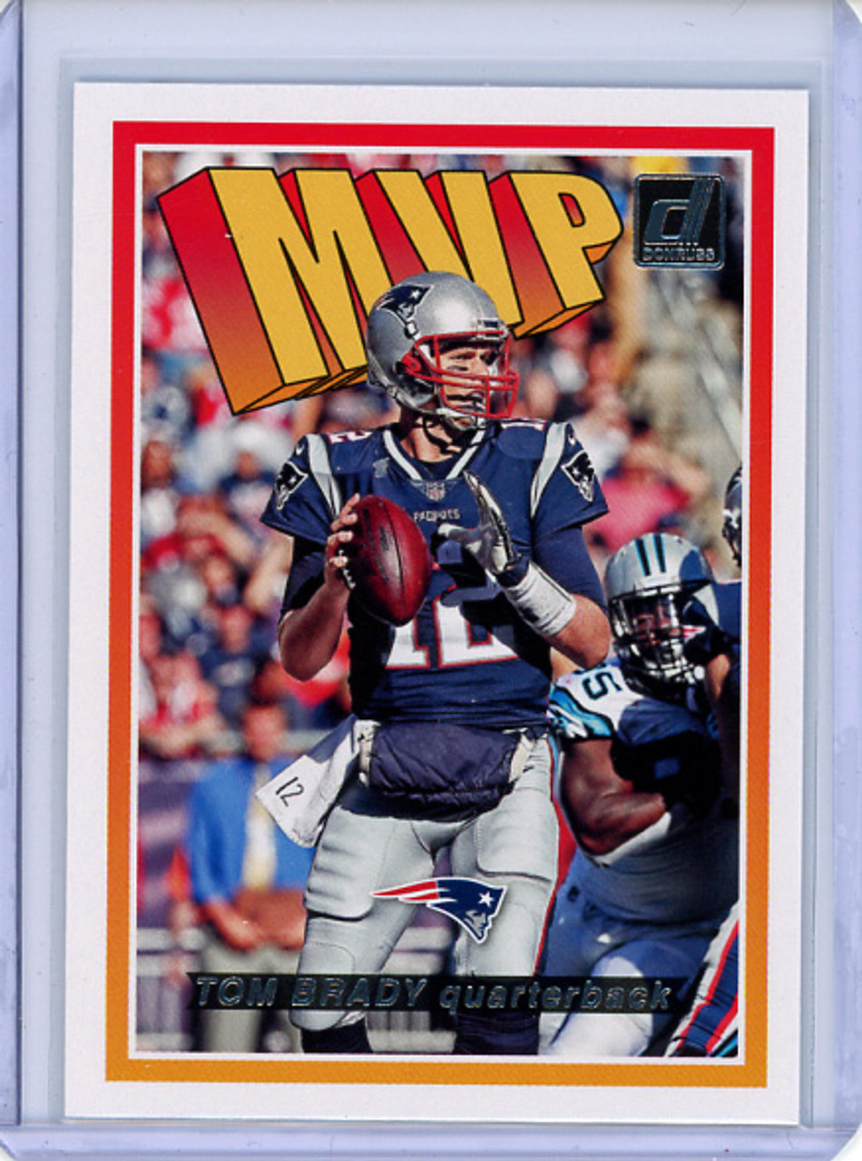 Tom Brady 2018 Donruss, MVP #MVP-1 (CQ)