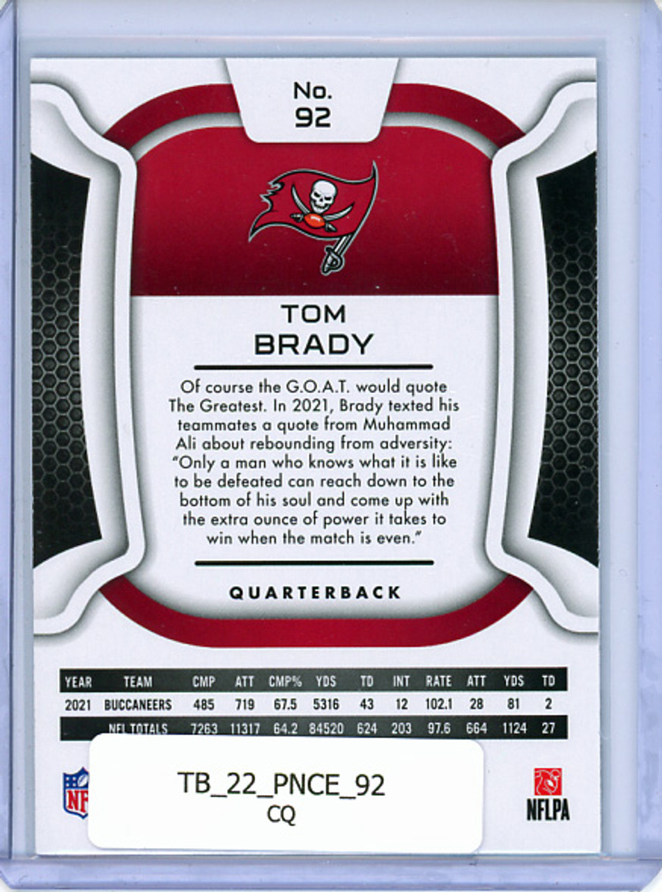 Tom Brady 2022 Certified #92 (CQ)