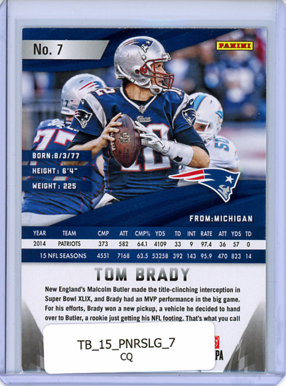 Tom Brady 2015 Rookies & Stars Longevity #7 (CQ)