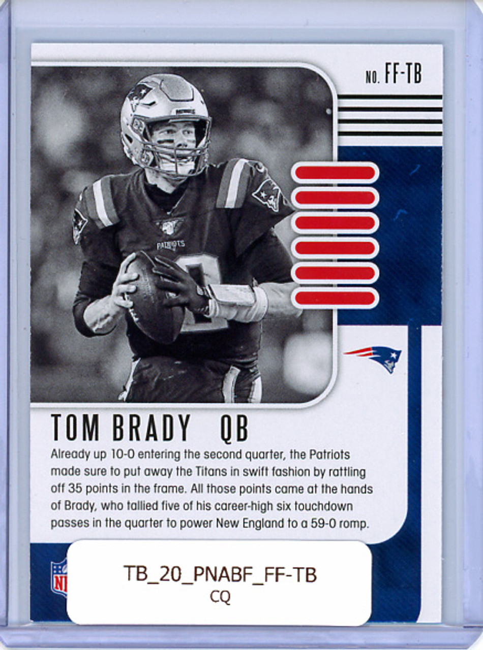 Tom Brady 2020 Absolute, Fantasy Flashback #FF-TB (CQ)