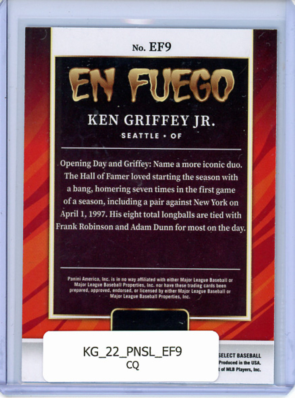 Ken Griffey Jr. 2022 Select, En Fuego #EF9 (CQ)