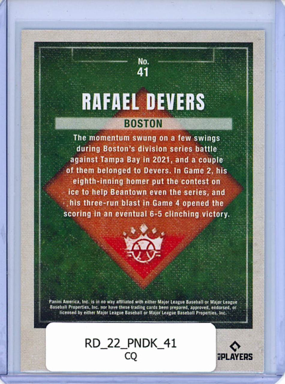 Rafael Devers 2022 Diamond Kings #41 (CQ)