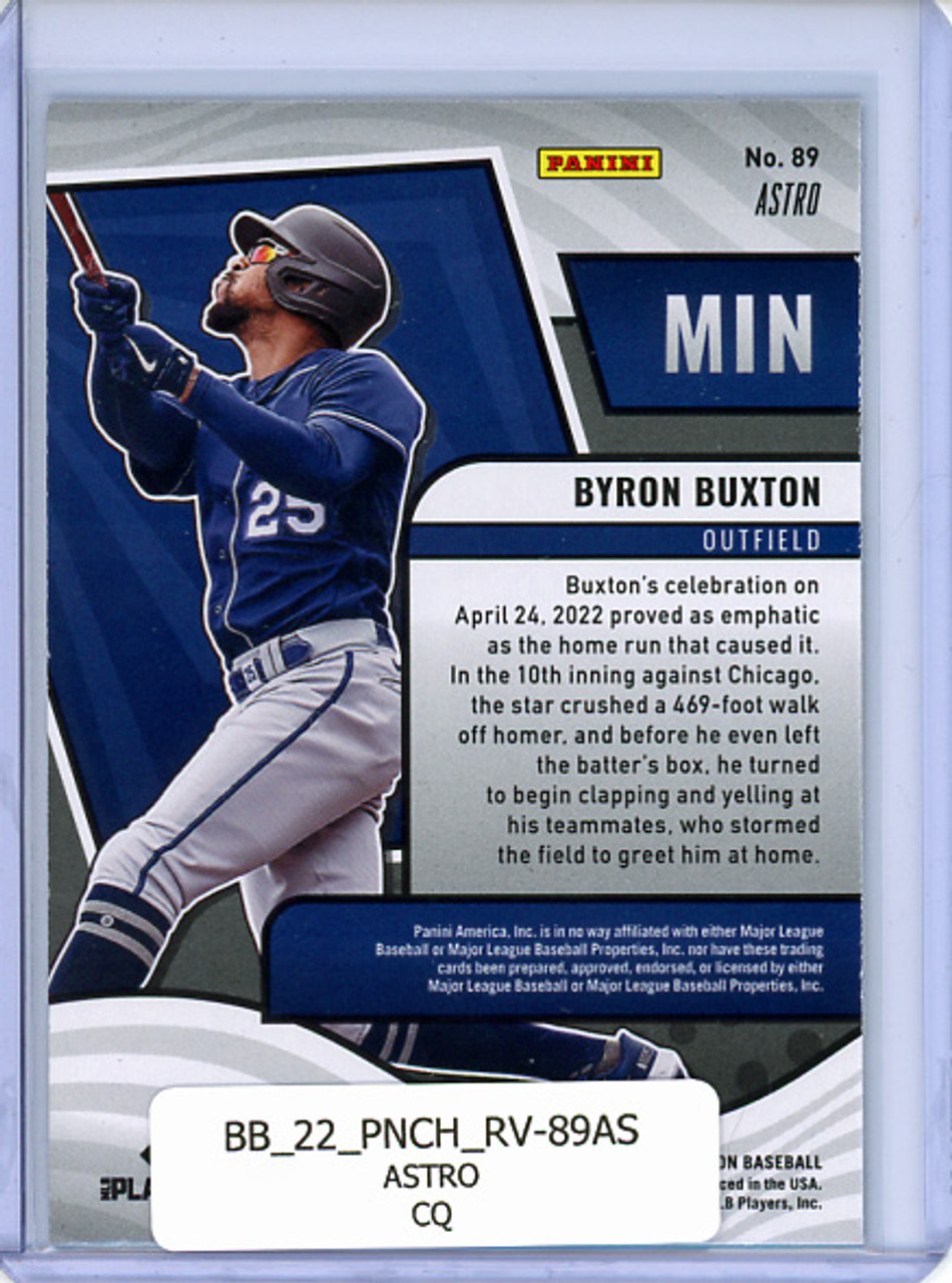 Byron Buxton 2022 Chronicles, Revolution #89 Astro (CQ)