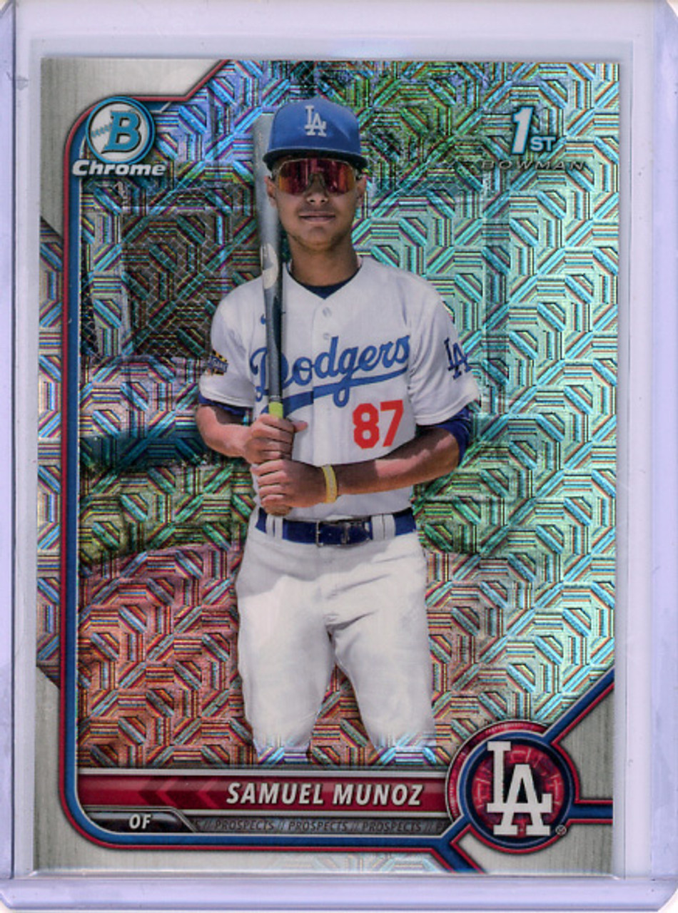 Samuel Munoz 2022 Bowman Chrome Prospects #BCP-161 Mega Box (CQ)