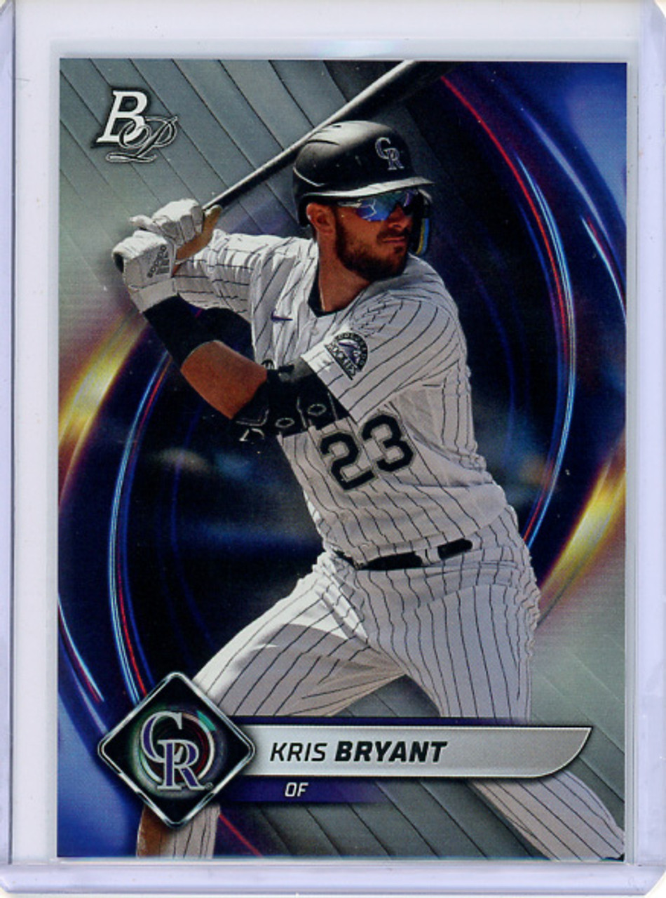 Kris Bryant 2022 Bowman Platinum #20 (CQ)