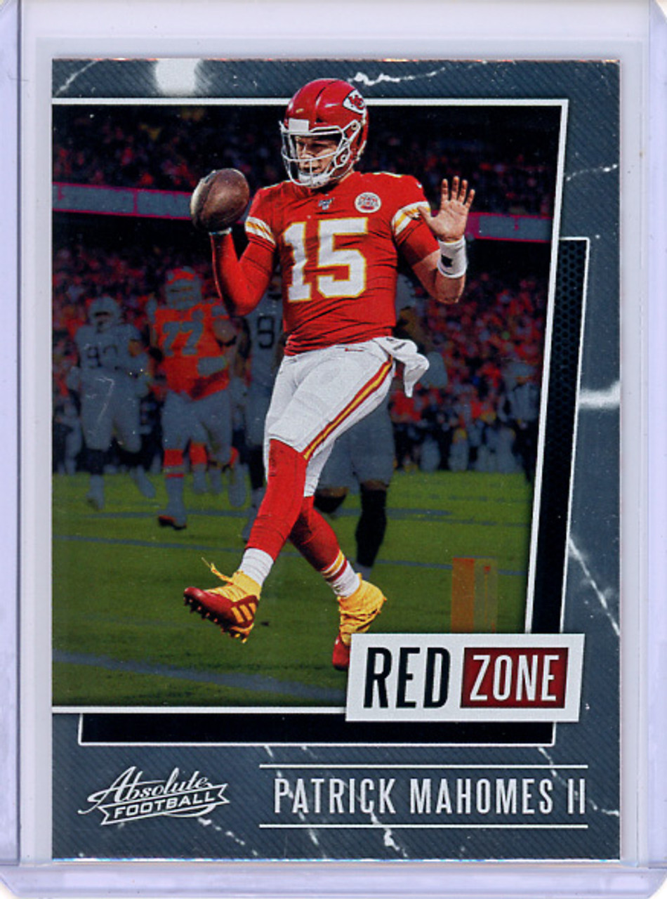 Patrick Mahomes II 2020 Absolute, Red Zone #RZ-PM (CQ)