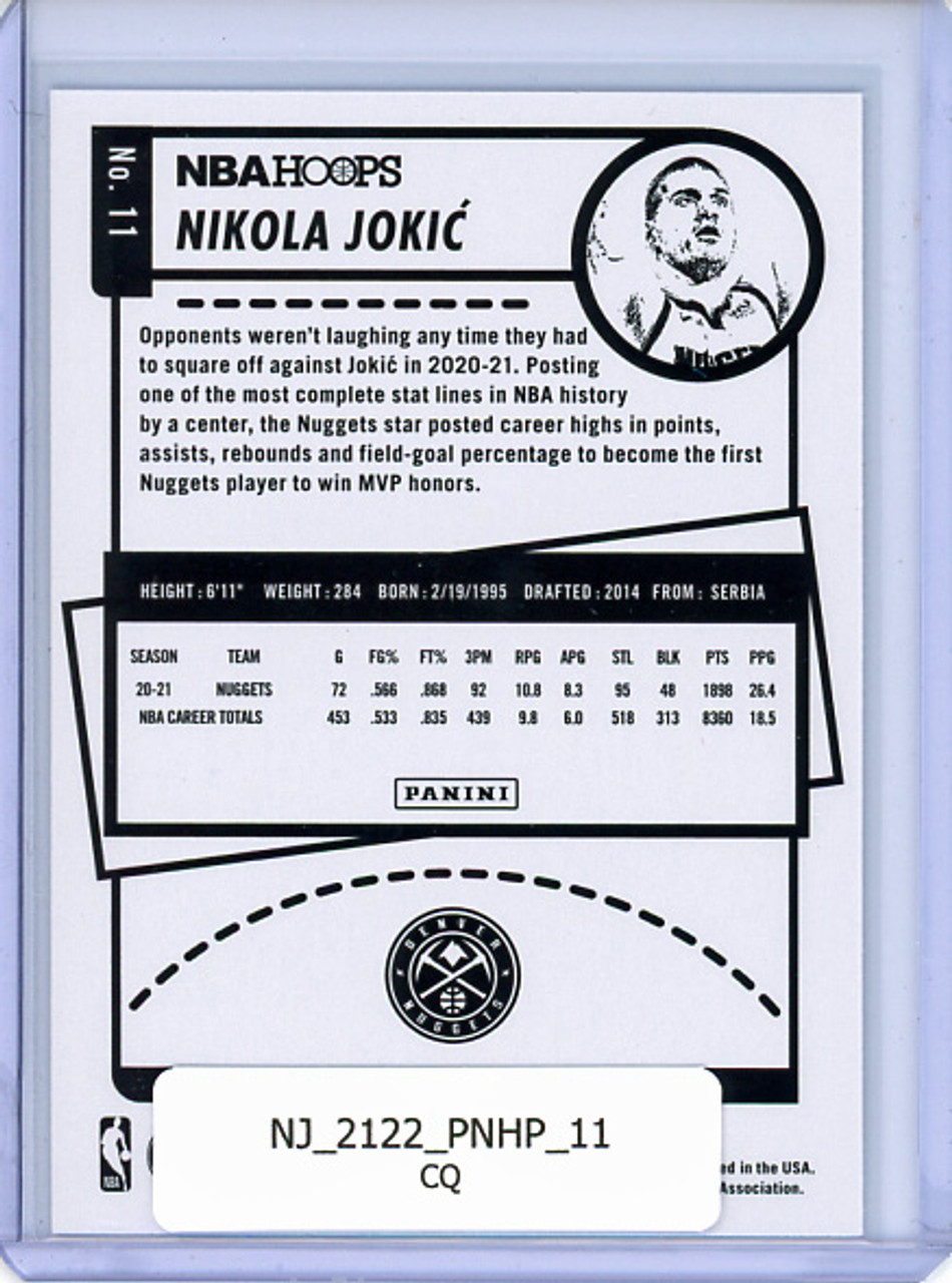 Nikola Jokic 2021-22 Hoops #11 (CQ)