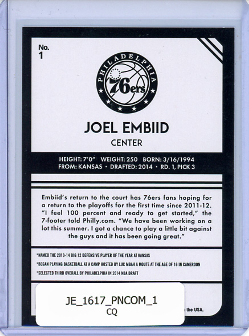 Joel Embiid 2016-17 Complete #1 (CQ)
