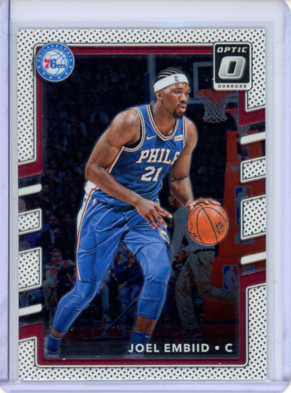 Joel Embiid 2017-18 Donruss Optic #112 (CQ)