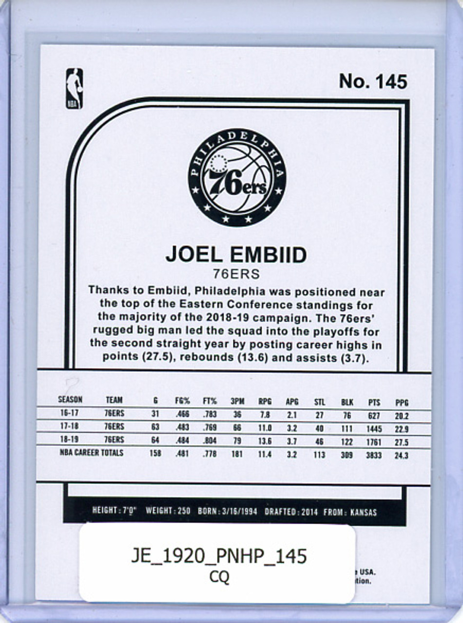 Joel Embiid 2019-20 Hoops #145 (CQ)