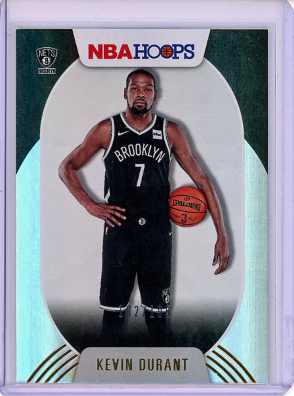 Kevin Durant 2020-21 Hoops #189 Silver (#182/199) (CQ)